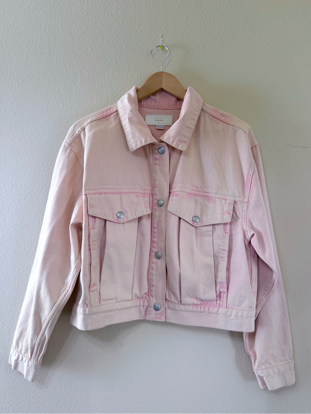 Nordstrom Pink Jean Jacket